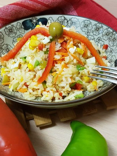 Foto principal de Ensalada de arroz (vegetariano)