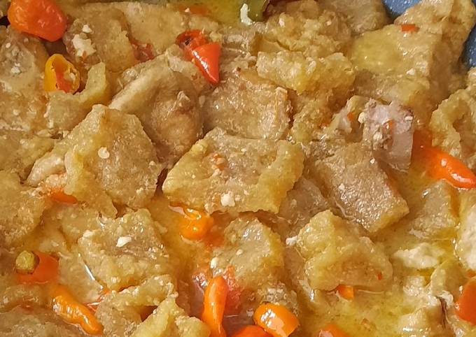 Resep Sambal Krecek Kulit Sapi Oleh Safs Oemar Ana Cookpad