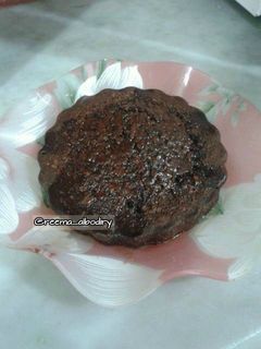 صورة لوصفة كيكة شوكولاتة لشخصين 🍰