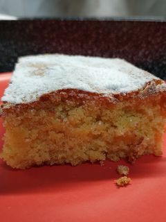 Una foto de Tarta rápida de almendra