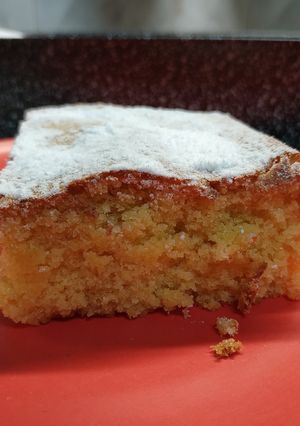 Una foto de Tarta rápida de almendra