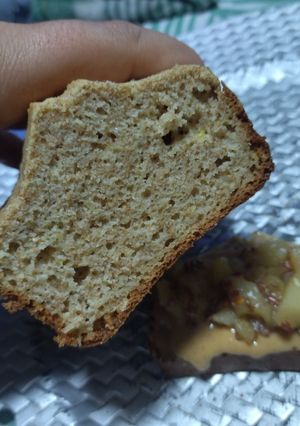 Una foto de Budín de limón sin azúcar
