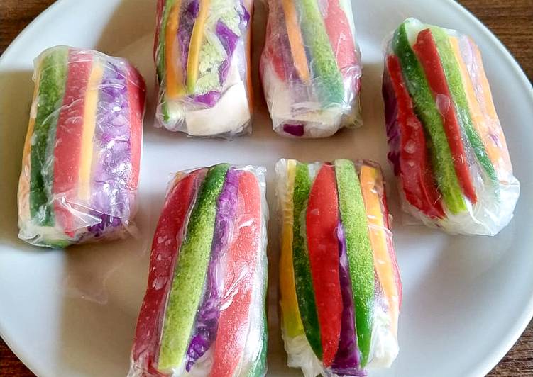 Resep Vietnamese Spring Roll Vegetables and Cheese yang Bisa Manjain Lidah
