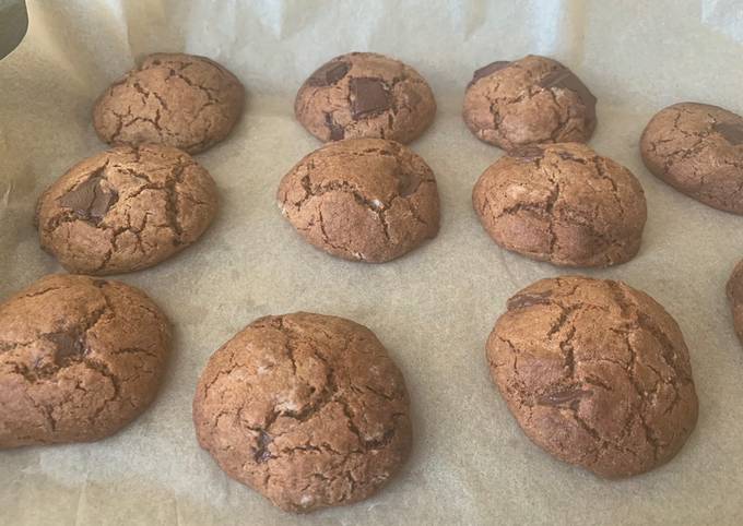 Easiest Way to Make Super Quick Homemade Buckwheat Chocolate Chip Cookies