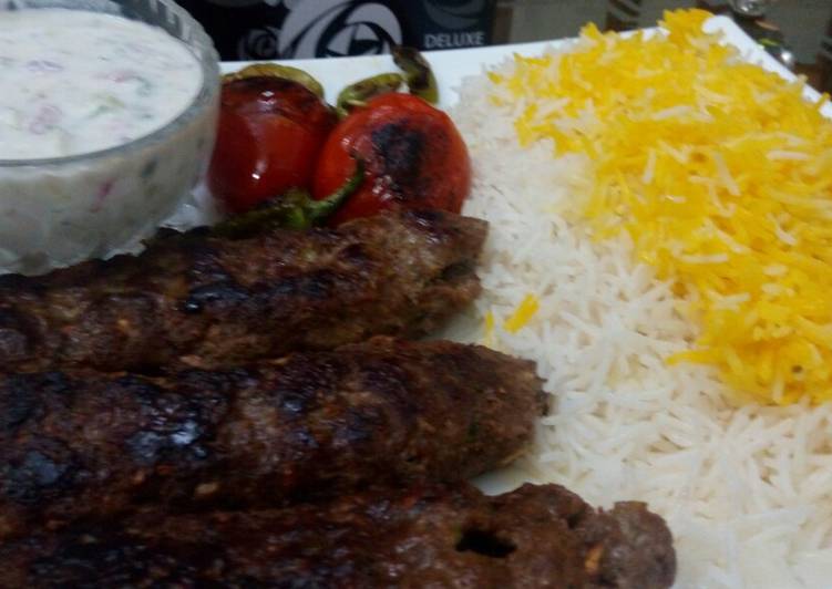 Turkish Adana kabab