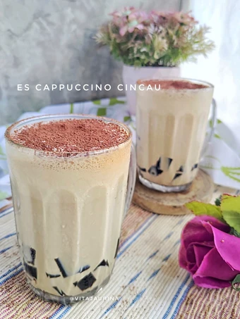 Langkah Mudah untuk Membikin Resep Es Cappuccino Cincau yang Enak Banget Anti Ribet, Menggugah Selera