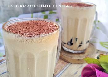 Resep Populer Es Cappuccino Cincau Mantul Banget