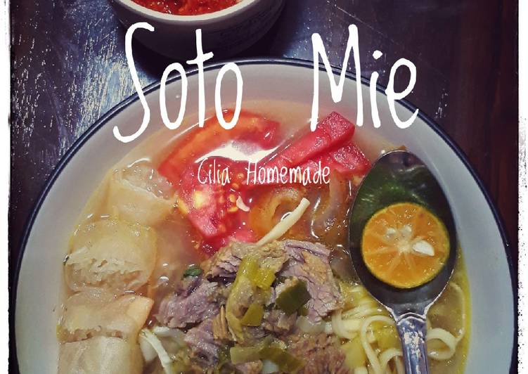 Cara Mudah Menyiapkan Soto mie Omah33 Top Enaknya