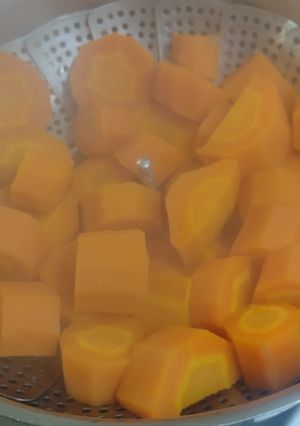 Una foto de Pasta de zanahoria