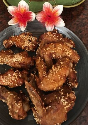 รูปของ ปีกไก่ทอดงา