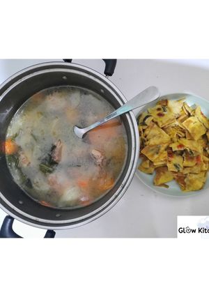 Foto resep 🍲 Sop Ayam & Telur Dadar 🍲