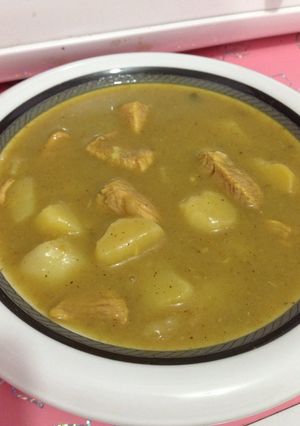 صورة لوصفة كاري الدجاج