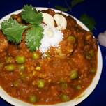 शाही सोया चंक्स..स्पाइसी ग्रेवी के साथ (Shahi soya chunks..with spicy greavy recipe in hindi)