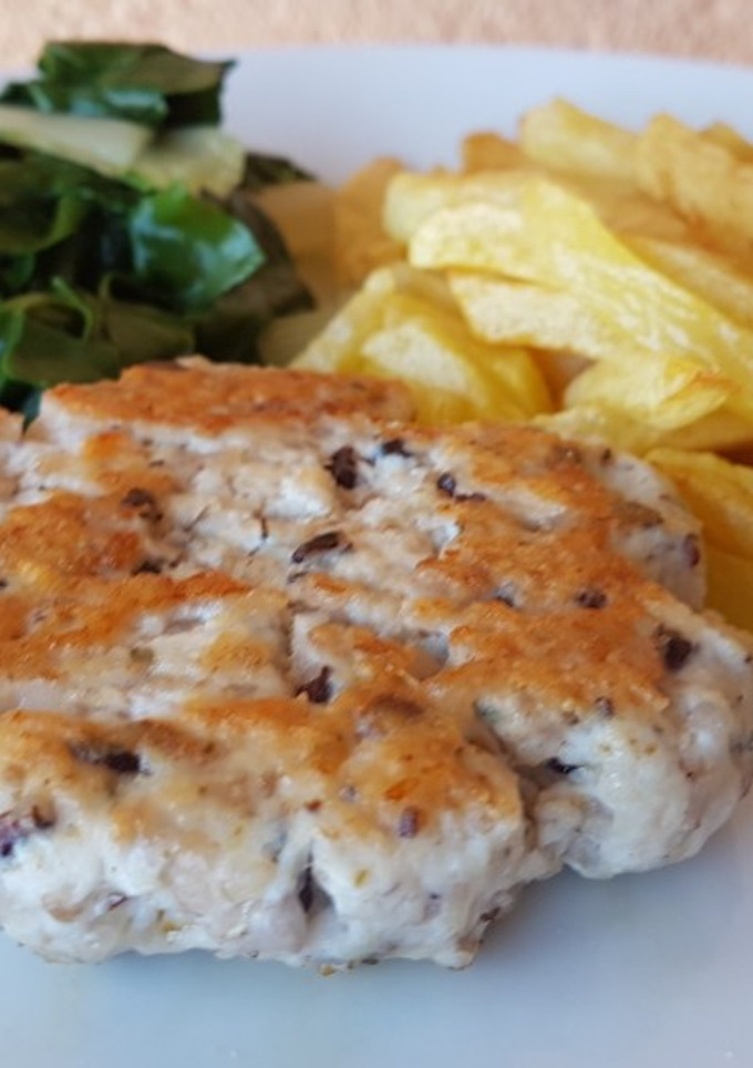 Una foto de Hamburguesas de pollo sin gluten y sin huevo (Thermomix)
