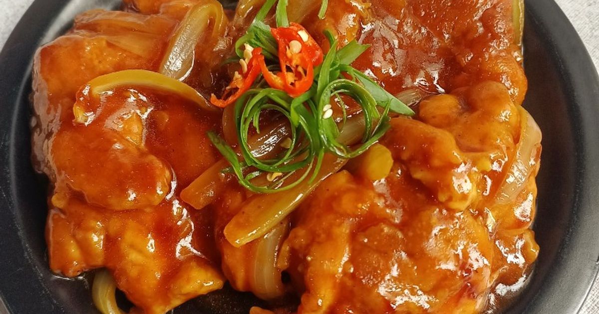 Resep Ayam Kecap Bawang Bombay (Rice Bowl) oleh Nurul Hikmah - Cookpad