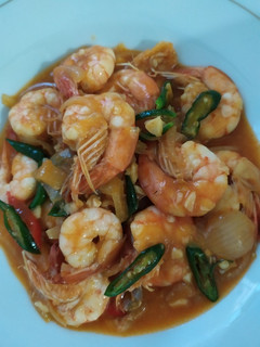 Foto resep Udang Saus Padang