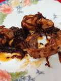 Conejo con cebolla caramelizada al Pedro Ximénez