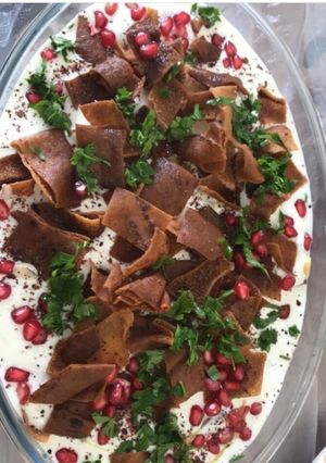 صورة لوصفة فتة