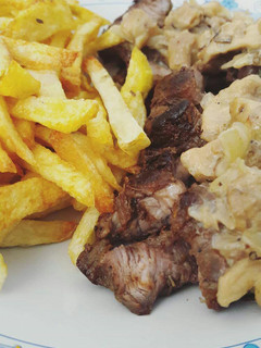 Foto resep Beef Steak with Mushroom Sauce