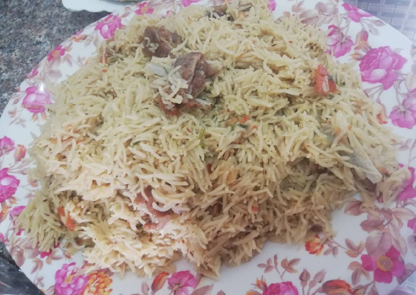 Mutton yaqni pulao