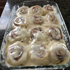 A picture of Cinnamon Rolls.