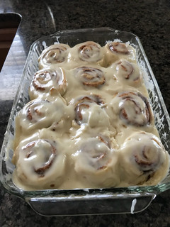 A picture of Cinnamon Rolls.