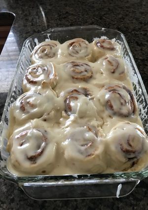 A picture of Cinnamon Rolls.