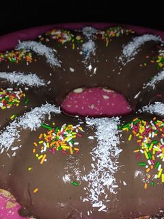صورة لوصفة كيك الموكا الباردة 😋🍩🍰