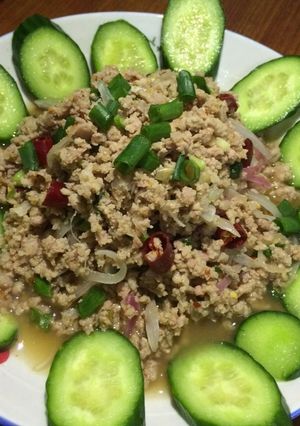 รูปของ ลาบหมู