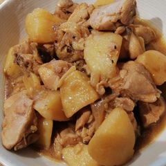 Oyster Chicken with Potato A picture of Oyster Chicken with Potato.