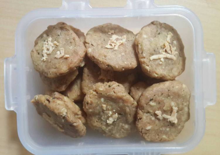 Resep Baby Boat cookies (Brokoli-Oat) with Nutella, Lezat Sekali