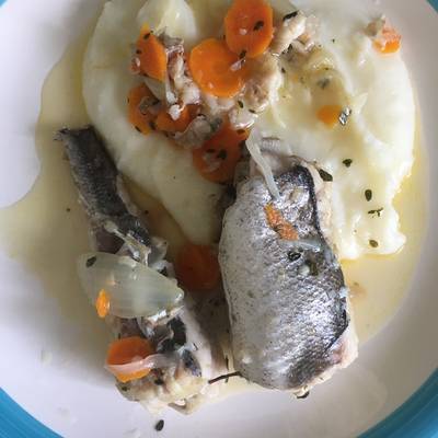 Pescado al jugo Receta de Romina Nicole Morgado Pradenas- Cookpad