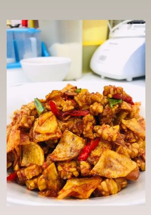 Foto resep Sambal goreng kentang tempe