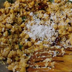 Kabuli Chana Sundal A picture of Kabuli Chana Sundal.