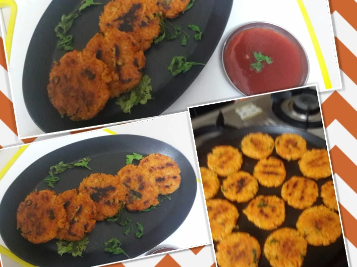 Simple Way Make Recipe Leftover rice tikki that is Delicious, Tasty}