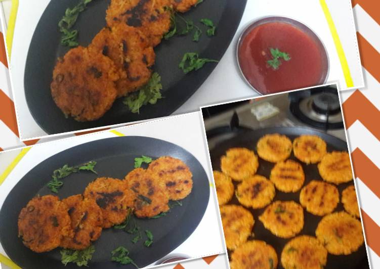 Step-by-Step Guide to Prepare Any-night-of-the-week Leftover rice tikki