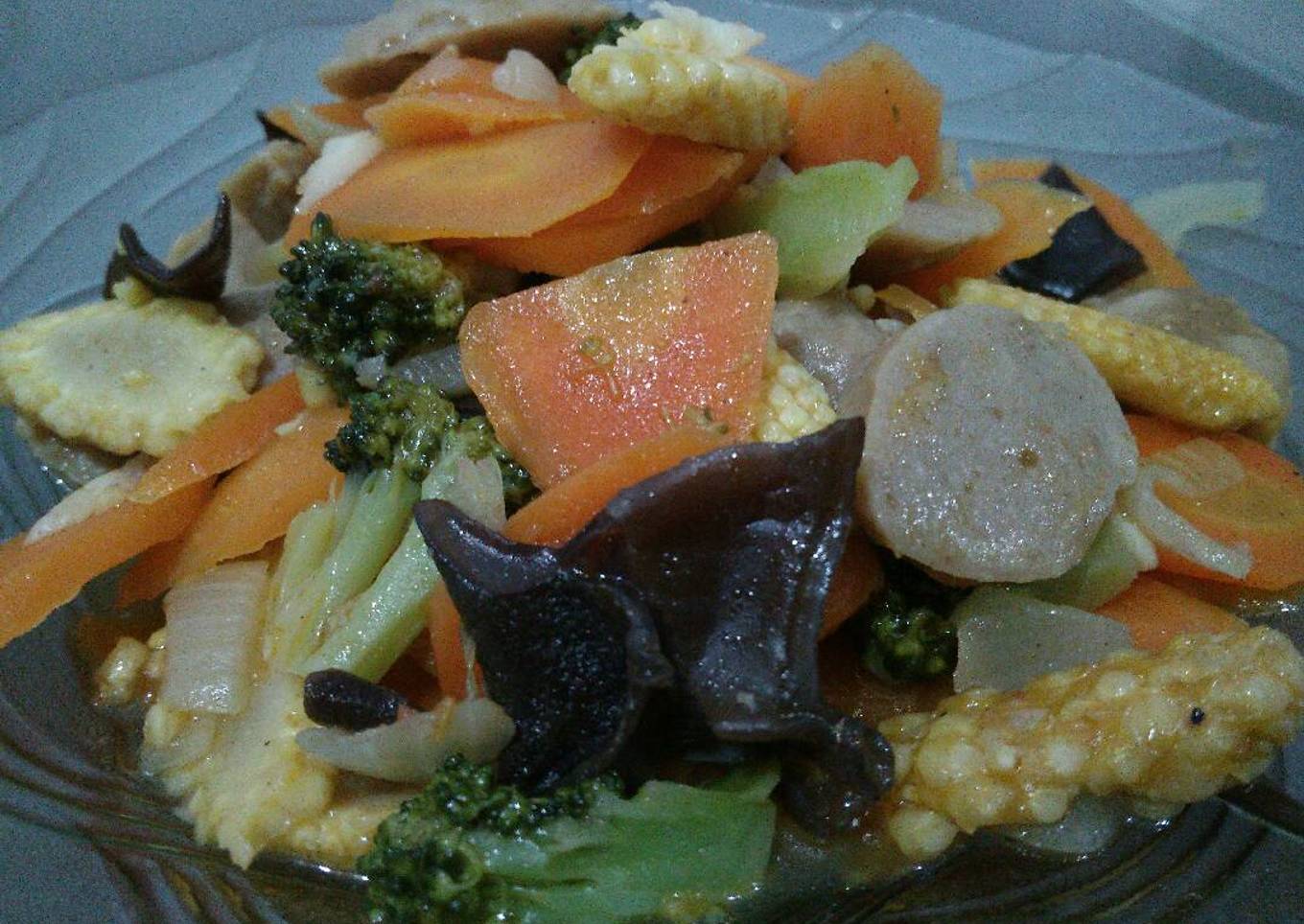 Capcay goreng simpel