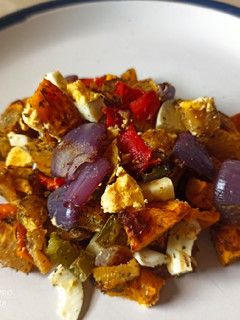 Una foto de Ensalada vegetales asados