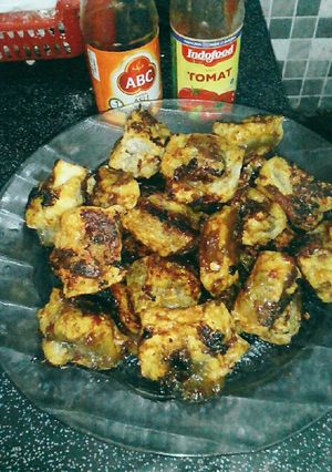Foto resep Tahu bakso bakar bumbu kacang