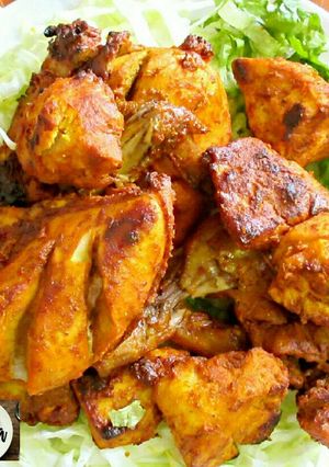 صورة لوصفة دجاج تندوري
