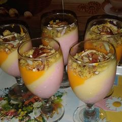 A picture of Mango dessert😍.