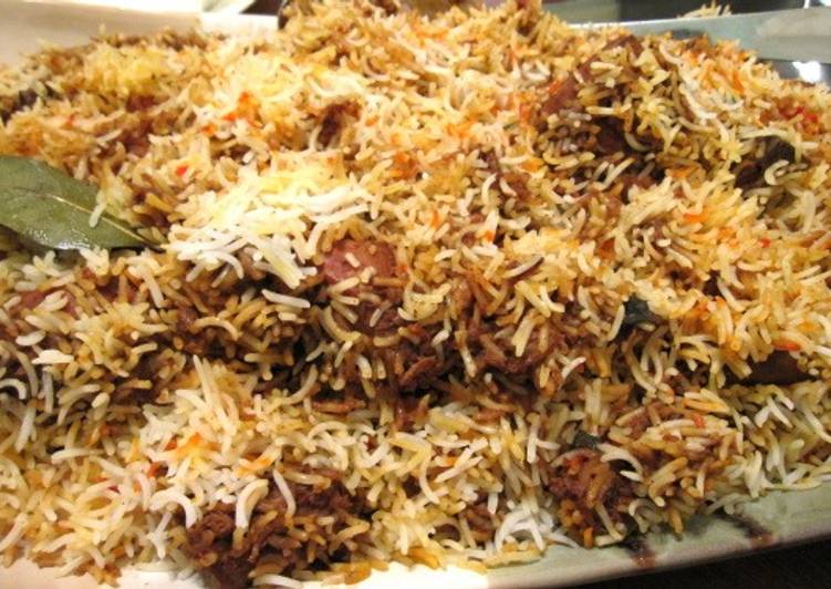 Steps to Make Any-night-of-the-week Mutton biryani