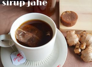 Foto resep Teh sirup jahe