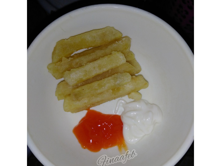  Bagaimana cara buat Kentang goreng crispy homemade dijamin nagih banget