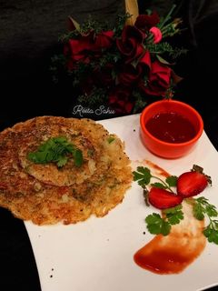 सूजी वेजिटेबल चीला (Suji vegetable Chilla recipe in hindi) रेसिपी मुख्य फोटो