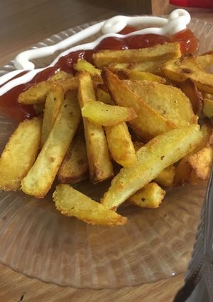 صورة لوصفة فنكر مقرمش بطريقة العراقية🍟