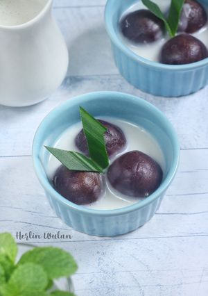 Foto resep Putri Mandi Ubi Ungu