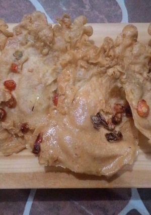Foto resep Rempeyek Cabai Rawit Hot Spicy