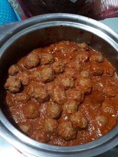 Foto resep Bistik bola daging