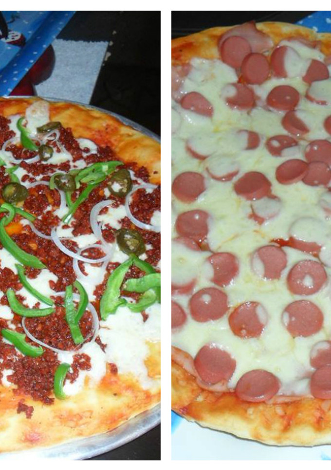 Una foto de Pizzas